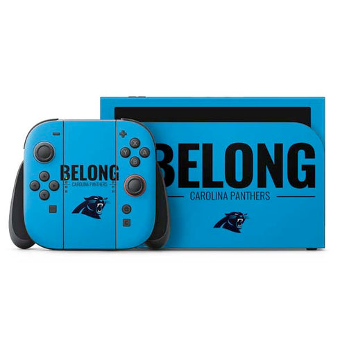 NFL Carolina Panthers Team Motto Nintendo Skins
