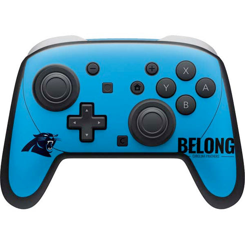 NFL Carolina Panthers Team Motto Nintendo Skins