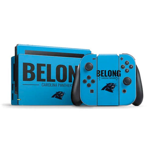 NFL Carolina Panthers Team Motto Nintendo Skins