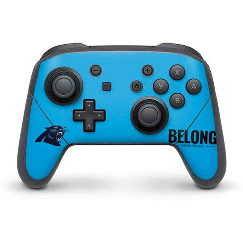 NFL Carolina Panthers Team Motto Nintendo Skins