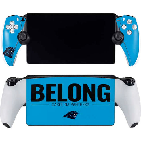 NFL Carolina Panthers Team Motto PlayStation Portal Remote Player Skin