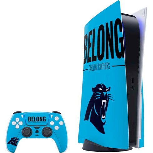 NFL Carolina Panthers Team Motto PlayStation PS5 Skins