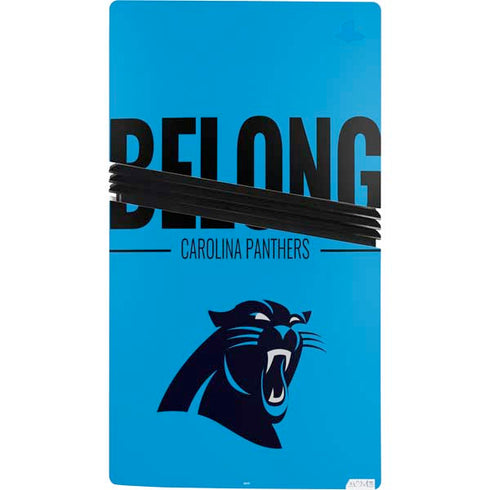 NFL Carolina Panthers Team Motto PS5 Pro Console Skin