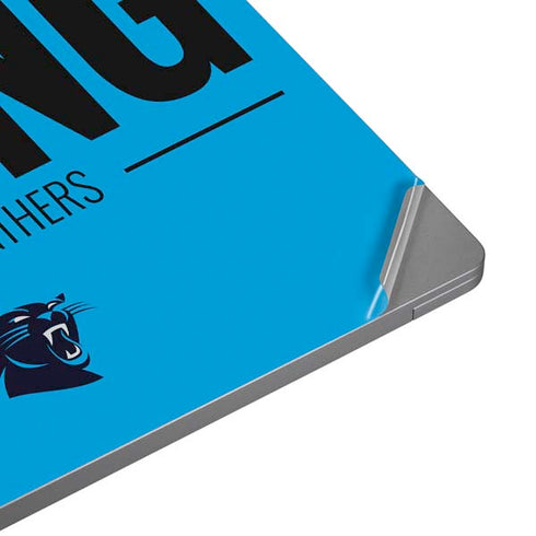 NFL Carolina Panthers Team Motto Laptop Skins