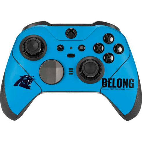 NFL Carolina Panthers Team Motto Xbox Elite Wireless Controller Series 2 Skin