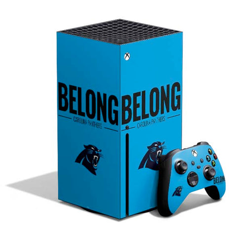 NFL Carolina Panthers Team Motto Xbox Series X Skins