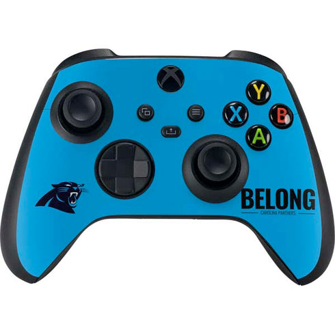 NFL Carolina Panthers Team Motto XBox Series X Digital Edition Bundle Skin