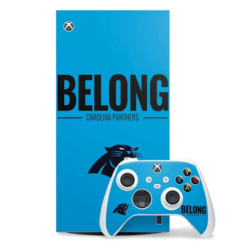 NFL Carolina Panthers Team Motto Xbox Series X Skins