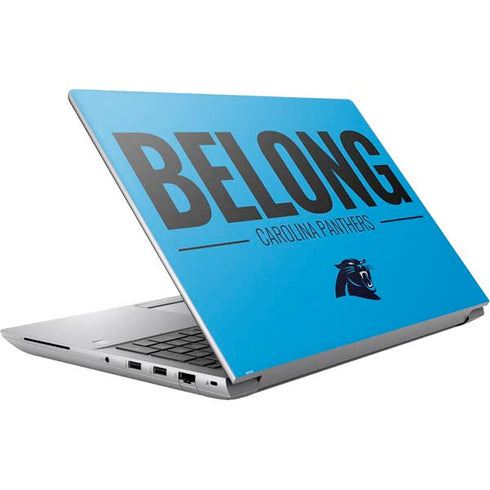 NFL Carolina Panthers Team Motto HP ZBook Fury 16 G10 Skin