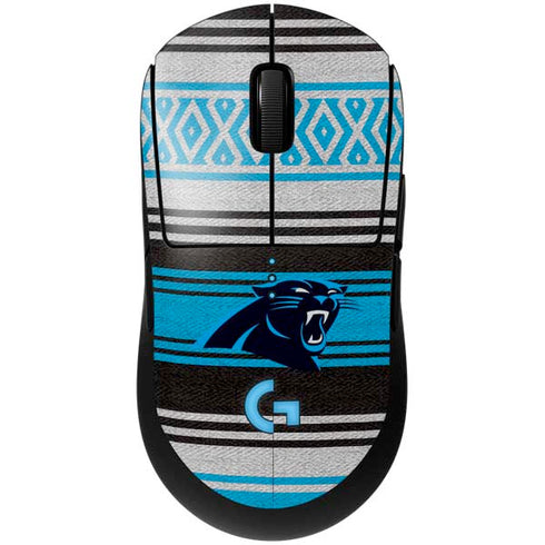 NFL Carolina Panthers Trailblazer G Pro Wireless Gaming Mouse Skin