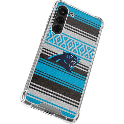 NFL Carolina Panthers Trailblazer Galaxy S24 FE Clear Case
