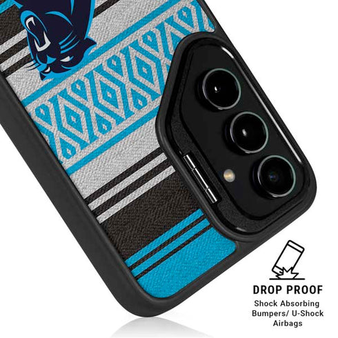 NFL Carolina Panthers Trailblazer Galaxy S25 Ultra Kickstand Case