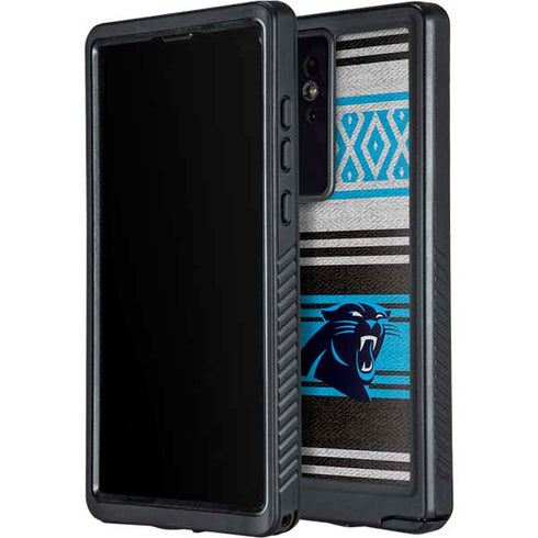 NFL Carolina Panthers Trailblazer Galaxy S24 Ultra Waterproof Case
