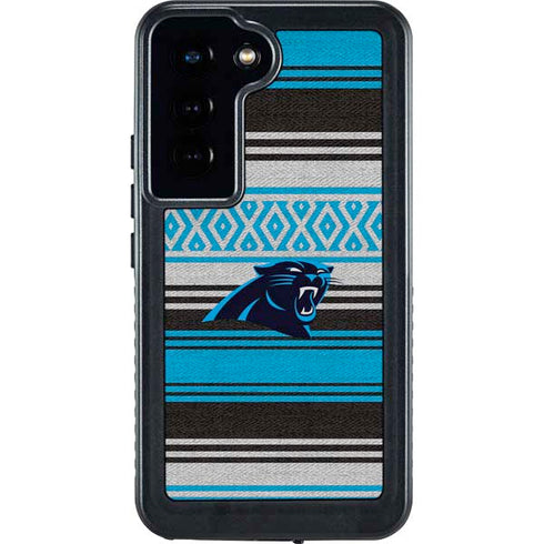 NFL Carolina Panthers Trailblazer Galaxy S24 Waterproof Case