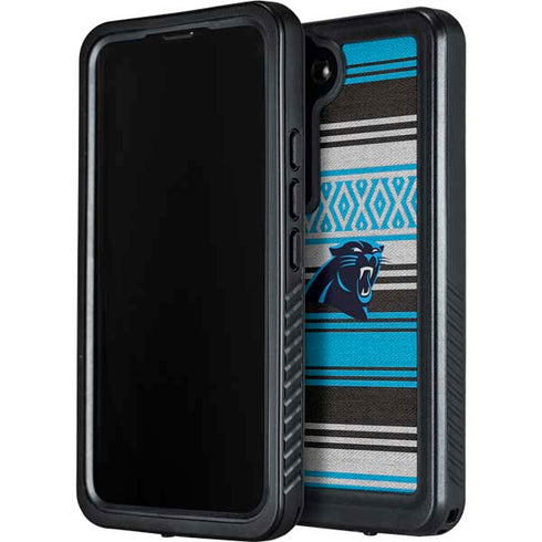 NFL Carolina Panthers Trailblazer Galaxy S24 Waterproof Case