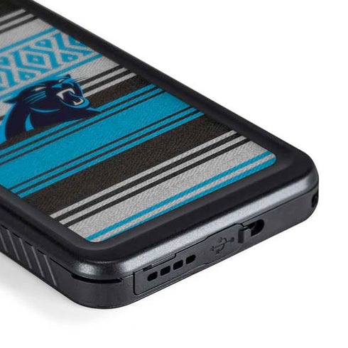 NFL Carolina Panthers Trailblazer Galaxy S24 Waterproof Case