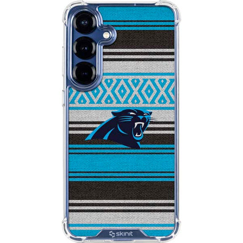 NFL Carolina Panthers Trailblazer Galaxy S25 Clear Case