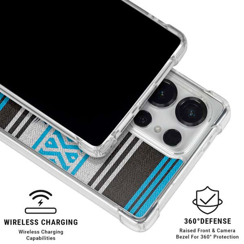 NFL Carolina Panthers Trailblazer Galaxy S25 Ultra Clear Case