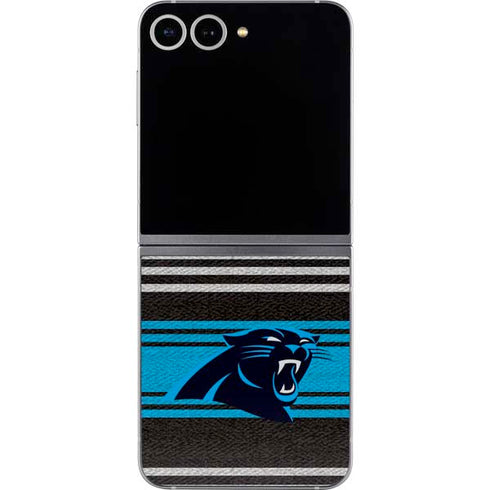 NFL Carolina Panthers Trailblazer Galaxy Z Flip6 Skin