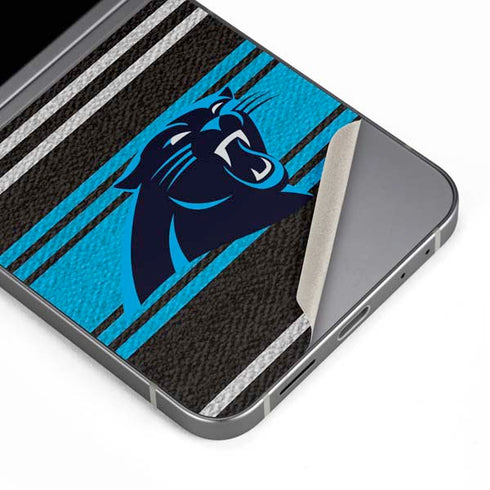 NFL Carolina Panthers Trailblazer Galaxy Z Flip6 Skin