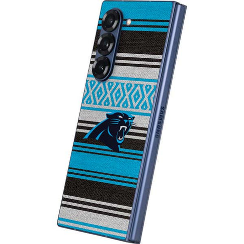 NFL Carolina Panthers Trailblazer Galaxy Z Fold6 Skin