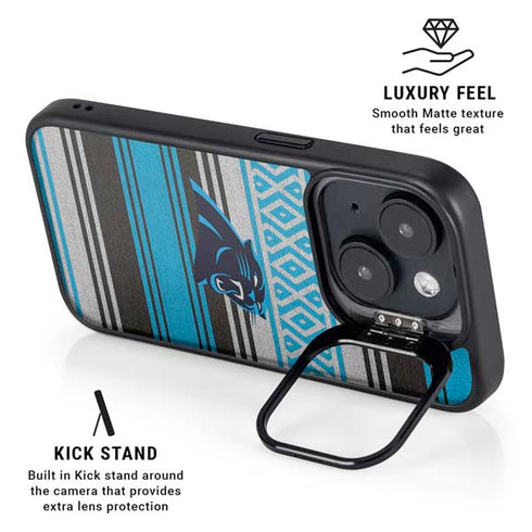NFL Carolina Panthers Trailblazer iPhone 13 Kickstand Case