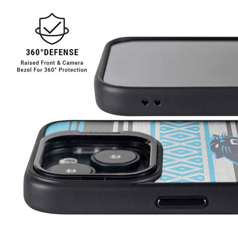 NFL Carolina Panthers Trailblazer iPhone 13 Kickstand Case