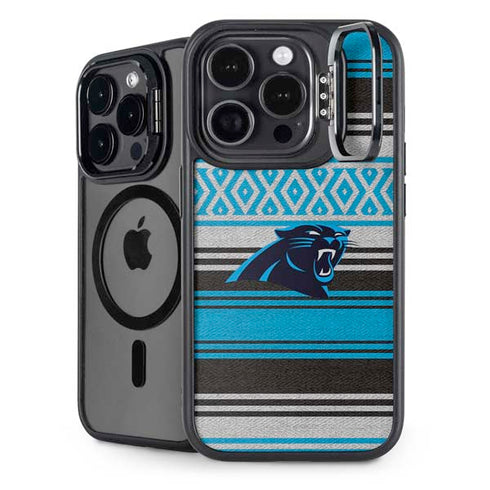 NFL Carolina Panthers Trailblazer iPhone 14 Pro Kickstand Case