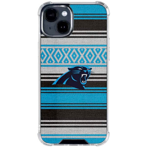 NFL Carolina Panthers Trailblazer iPhone 15 Clear Case