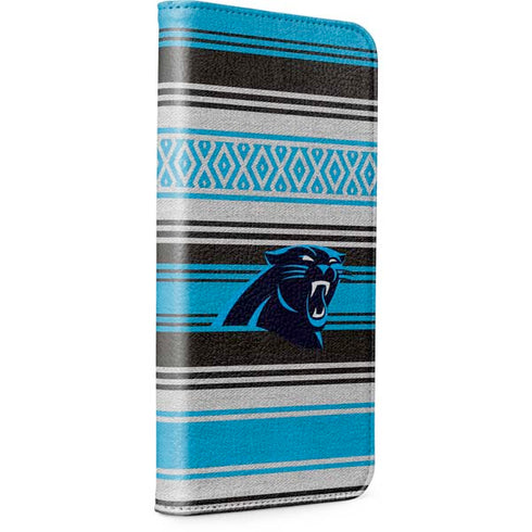 NFL Carolina Panthers Trailblazer iPhone 15 Plus Folio Case