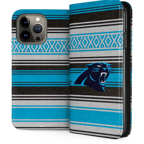 NFL Carolina Panthers Trailblazer iPhone 15 Pro Max Folio Case
