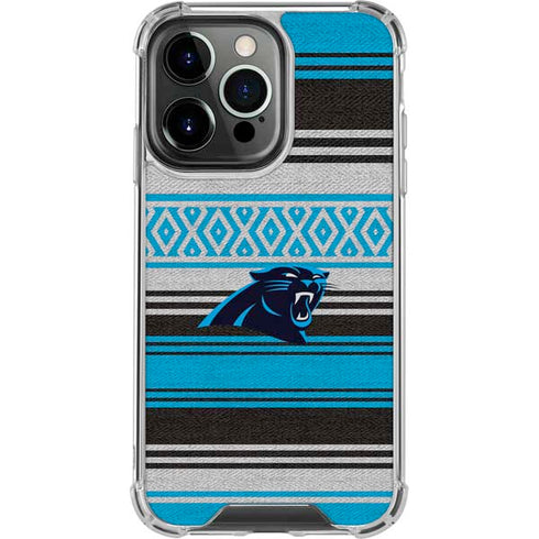 NFL Carolina Panthers Trailblazer iPhone 16 Pro Clear Case