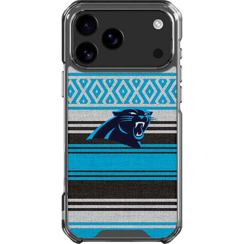 NFL Carolina Panthers Trailblazer iPhone 18 Pro Max Clear Case