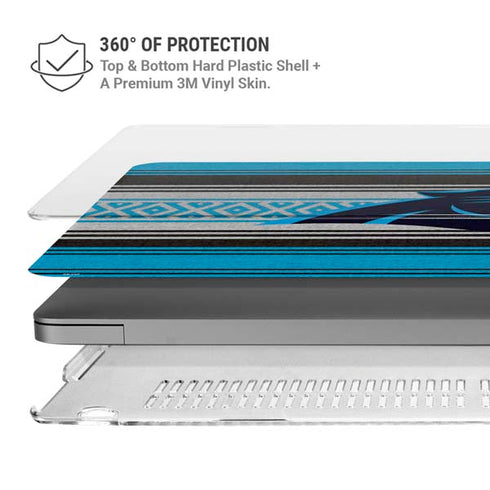 NFL Carolina Panthers Trailblazer MacBook Cases