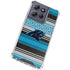 NFL Carolina Panthers Trailblazer Moto G Play 5G (2025) Clear Case
