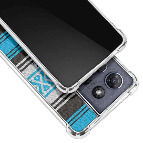 NFL Carolina Panthers Trailblazer Moto G Stylus 5G (2025) Clear Case