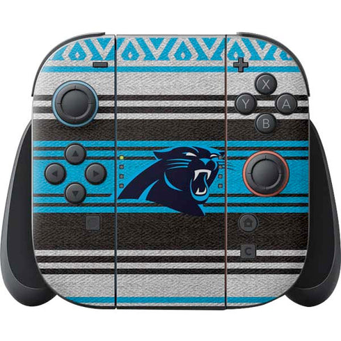 NFL Carolina Panthers Trailblazer Nintendo Switch 2 (2025) Joy-Con Controller Skin