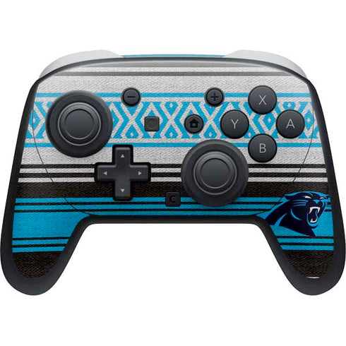 NFL Carolina Panthers Trailblazer Nintendo Switch 2 (2025) Pro Controller Skin