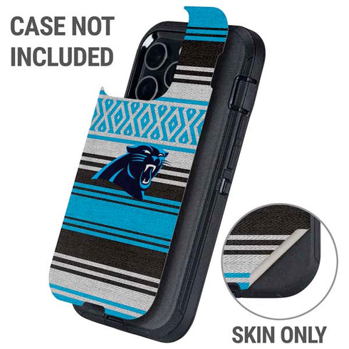 NFL Carolina Panthers Trailblazer Otterbox Defender iPhone Skin