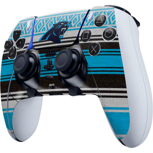 NFL Carolina Panthers Trailblazer PS5 DualSense Edge Pro Controller Skin