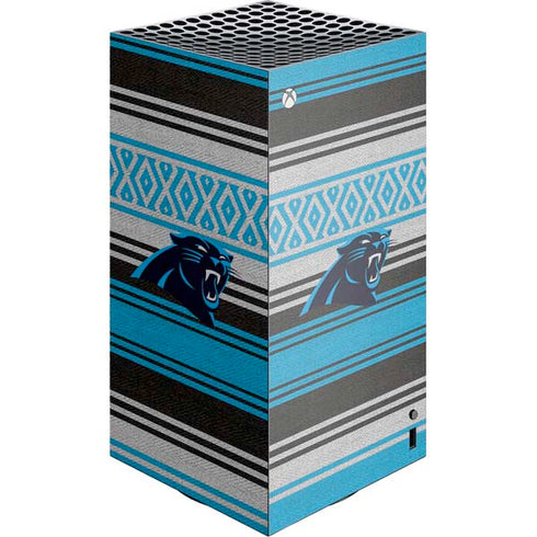 NFL Carolina Panthers Trailblazer XBox Series X Digital Edition Console Skin