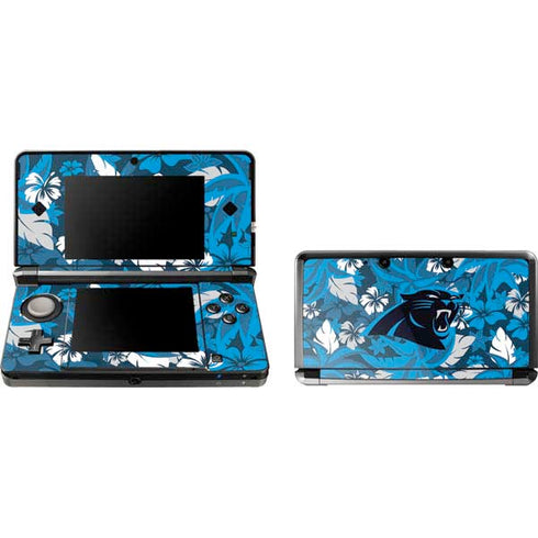 NFL Carolina Panthers Tropical Print Nintendo Skins