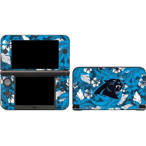NFL Carolina Panthers Tropical Print Nintendo Skins