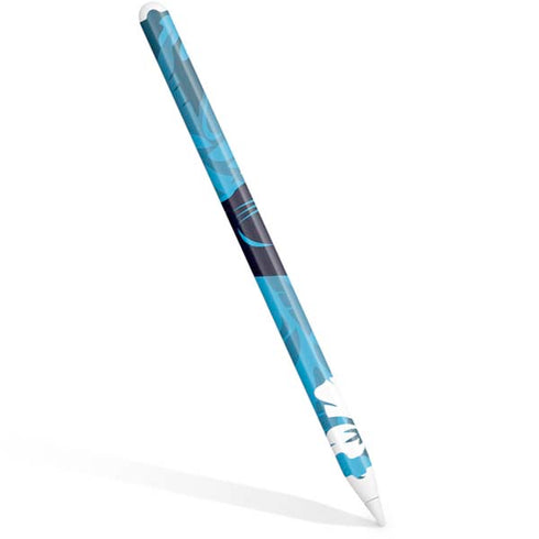 NFL Carolina Panthers Tropical Print Apple Pencil (2nd Gen 2019) Skin