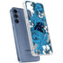 NFL Carolina Panthers Tropical Print Galaxy A35 5G Clear Case