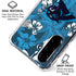 NFL Carolina Panthers Tropical Print Galaxy A36 5G Clear Case
