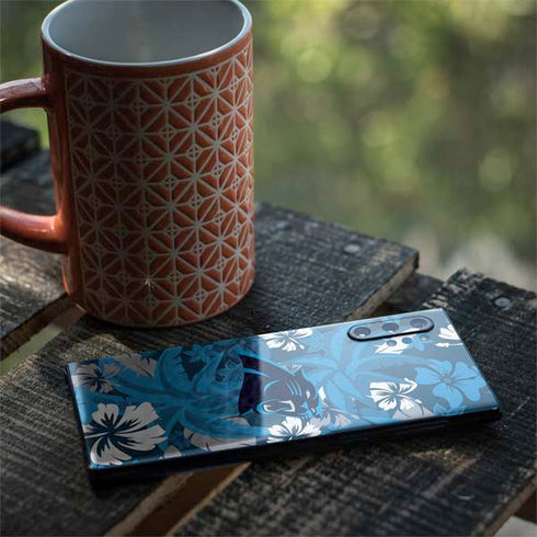 NFL Carolina Panthers Tropical Print Galaxy Note 10 Plus Skin