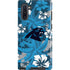 NFL Carolina Panthers Tropical Print Galaxy Cases