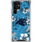 NFL Carolina Panthers Tropical Print Galaxy S23 Ultra Clear Case