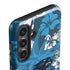 NFL Carolina Panthers Tropical Print Galaxy S25 Plus Impact Case